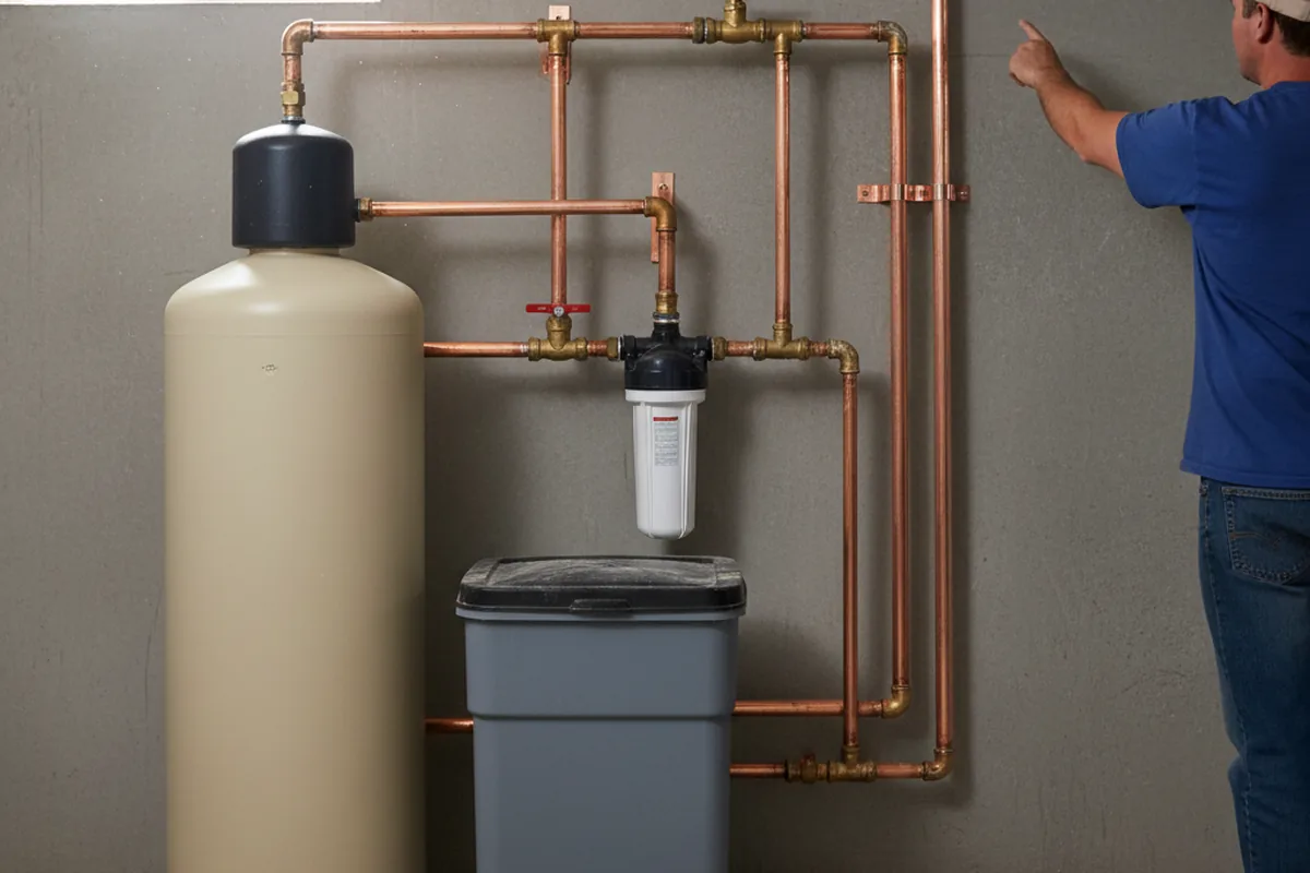 Whole-house water treatment system installed in Echo